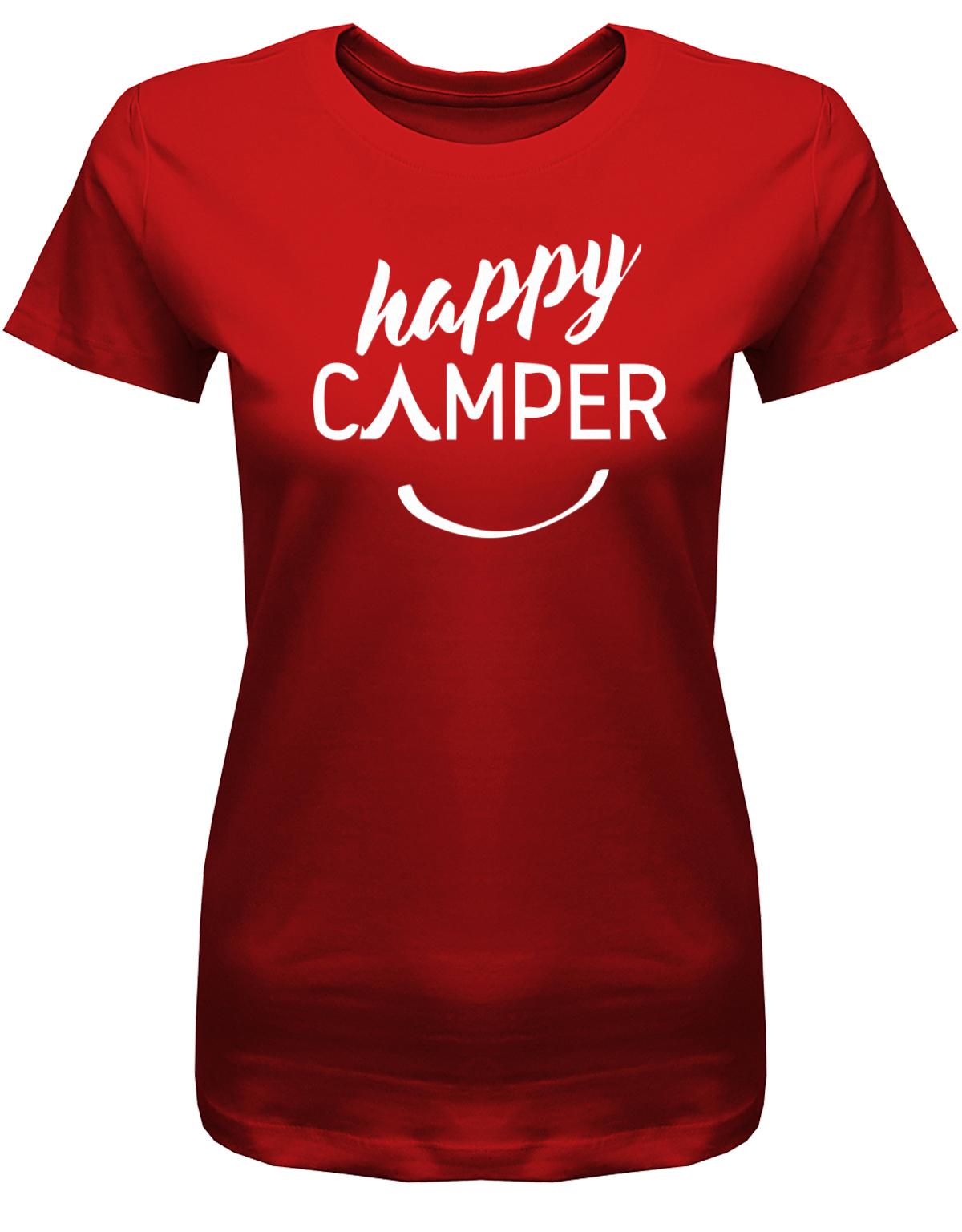 Happy-Camper-Damen-Camping-Shirt-Rot