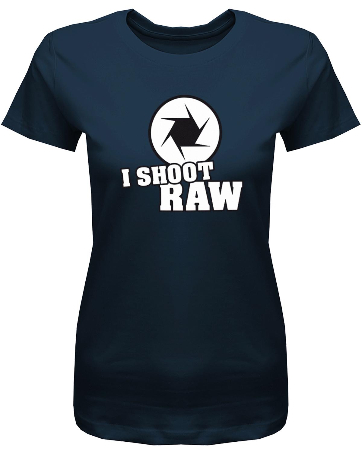 I-Shoot-Raw-Damen-Shirt-Navy