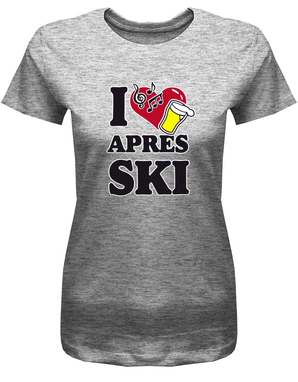 I-love-Apres-Ski-Damen-Shirt-Grau