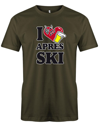 I-love-Apres-Ski-Herren-Shirt-Army
