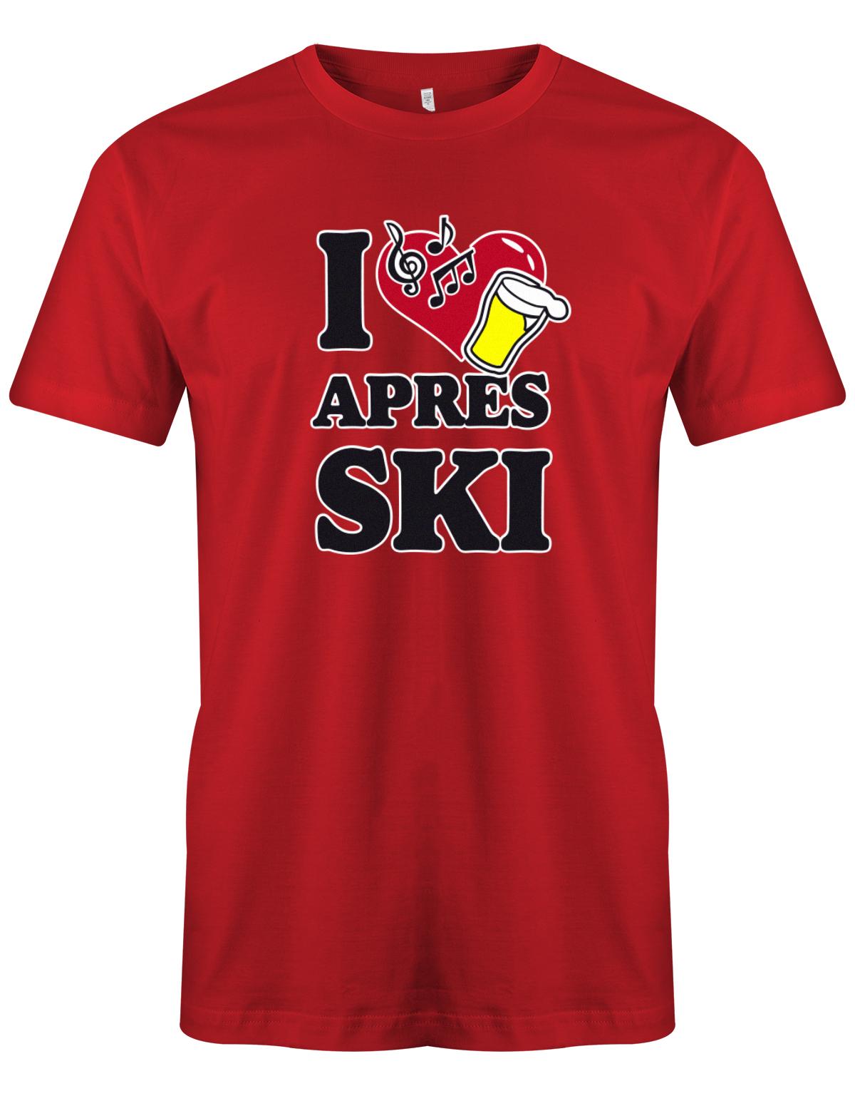I-love-Apres-Ski-Herren-Shirt-Rot