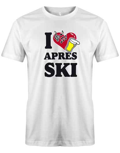I-love-Apres-Ski-Herren-Shirt-Weiss