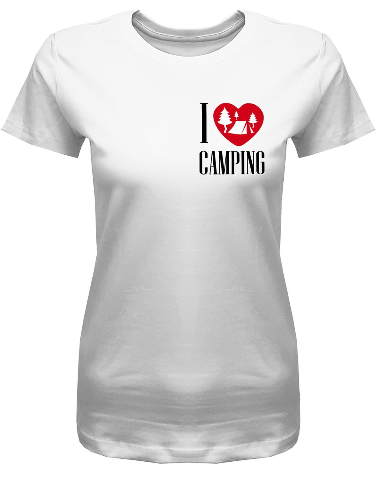 I-love-Camping-Damen-Shirt-Weiss