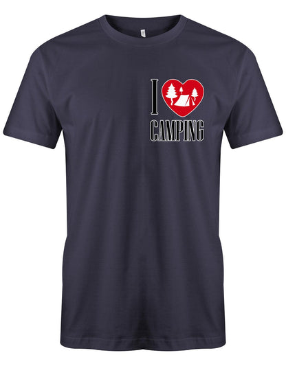 I-love-Camping-Herren-Shirt-navy