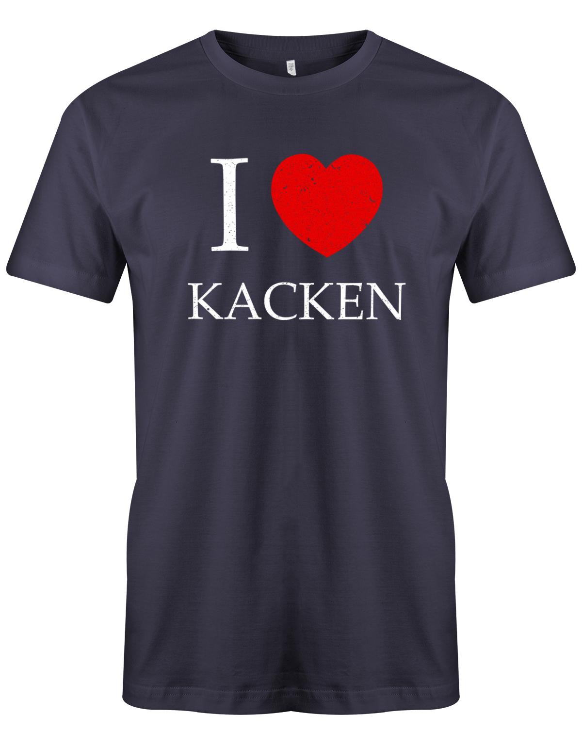 I-love-Kacken-Herrebn-SHirt-Navy