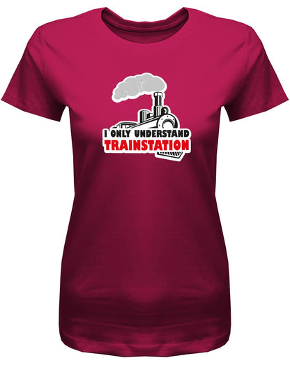 I-only-understand-Trainstation-Damen-Shirt-Sorbet