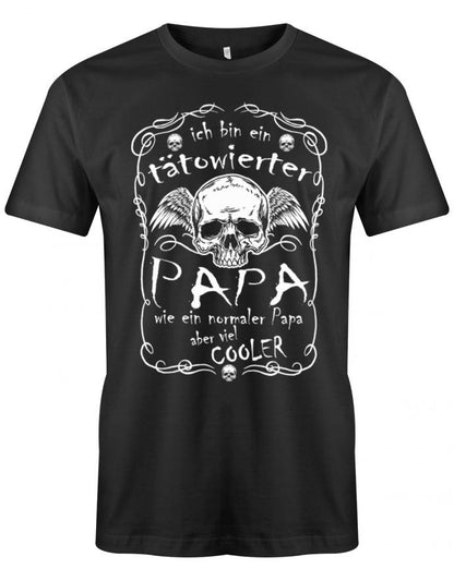 Ich-bin-ein-t-towierter-Papa-Classic-Herren-Shirt-Schwarz