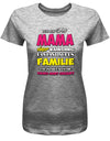 Ich-bin-stolze-mama-einer-Familie-Damen-Shirt-Grau