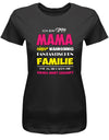 Ich-bin-stolze-mama-einer-Familie-Damen-Shirt-SChwarz