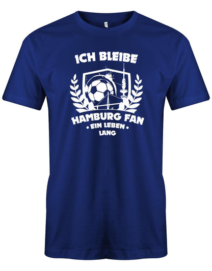 Ich-bleibe-Hamburg-Fan-ein-Leben-Lang-Hamburg-Shirt-Herren-Royalblau