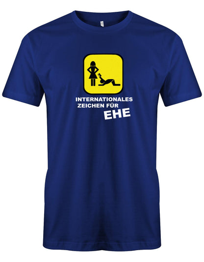 Internationales-zeichen-f-r-Ehe-Herren-Shirt-Royalblau