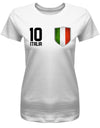 Italia-10-Wappen-Damen-Shirt-Weiss