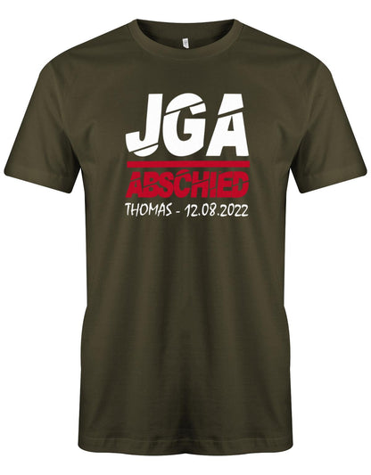 JGA-Abschied-mit-Name-und-Datum-Herren-Shirt-Army