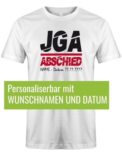 JGA-Abschied-mit-Name-und-Datum-Herren-Shirt-Vorschau