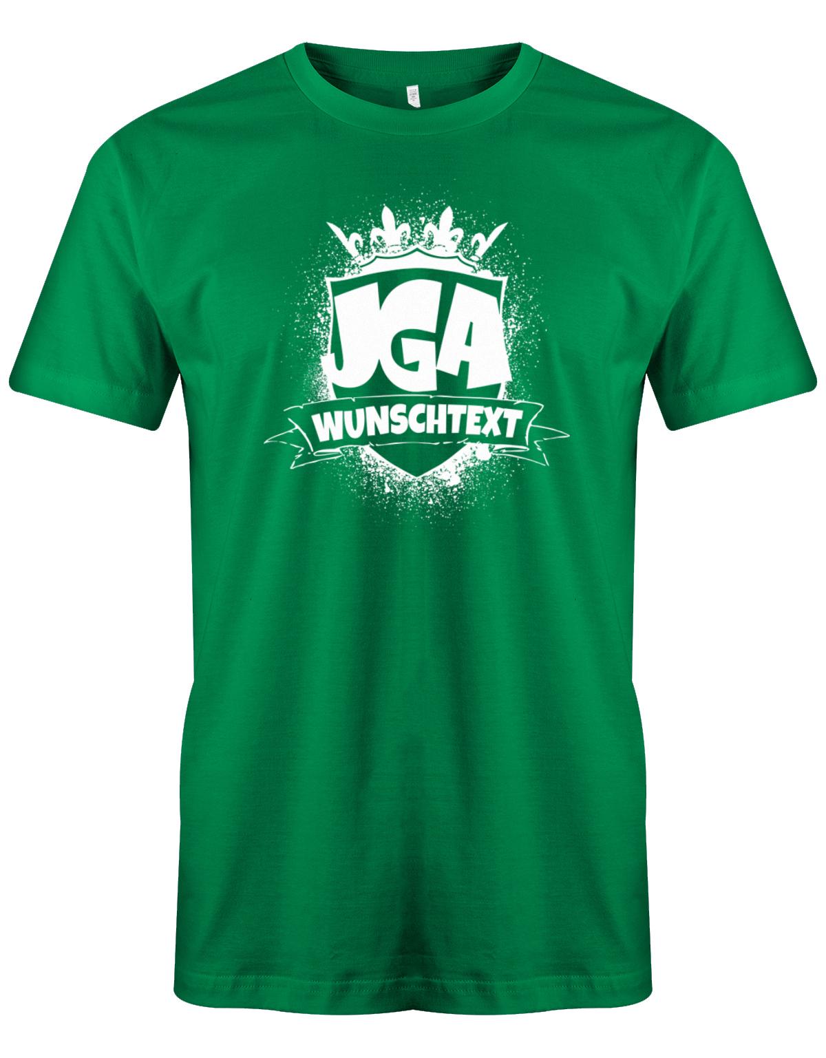 JGA-Wappen-Spr-h-Krone-Herren-Shirt-Gr-n