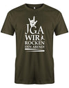 JGA-Wir-rocken-den-Abend-Herren-Shirt-Army