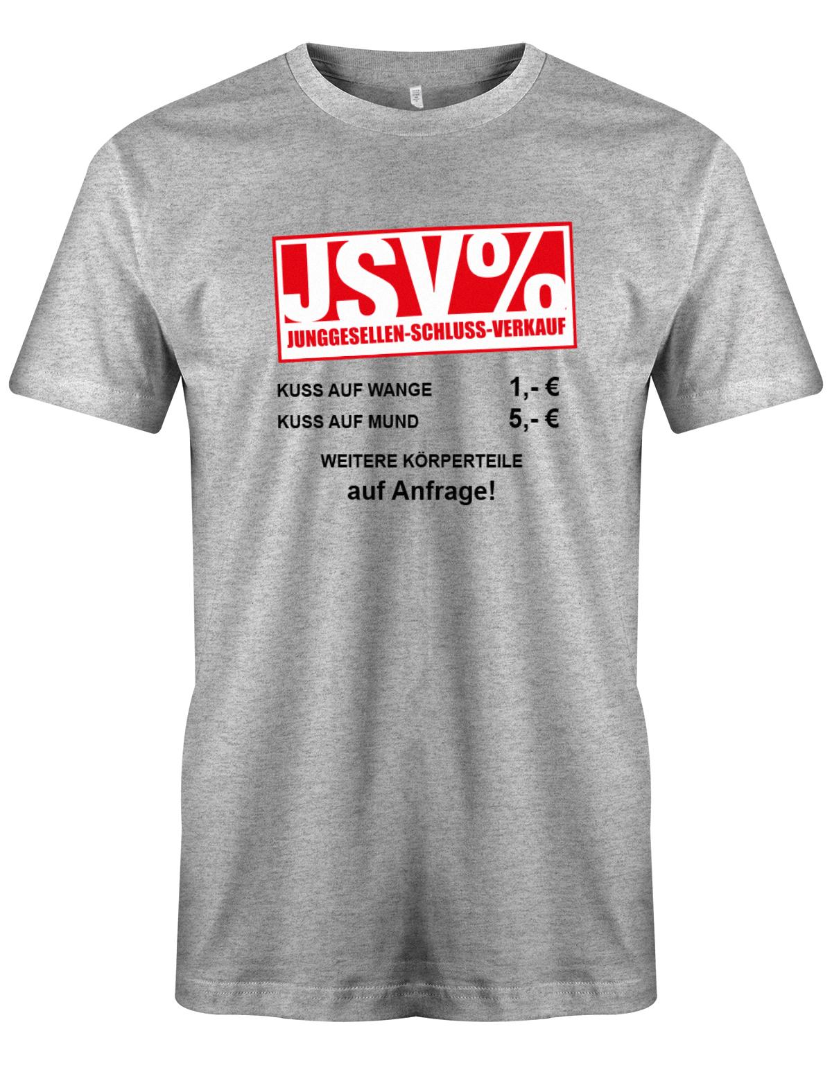 JSV-Kuss-auf-Wange-1-Euro-auf-Mund-5-Euro-Herren-JGA-Shirt-Grau