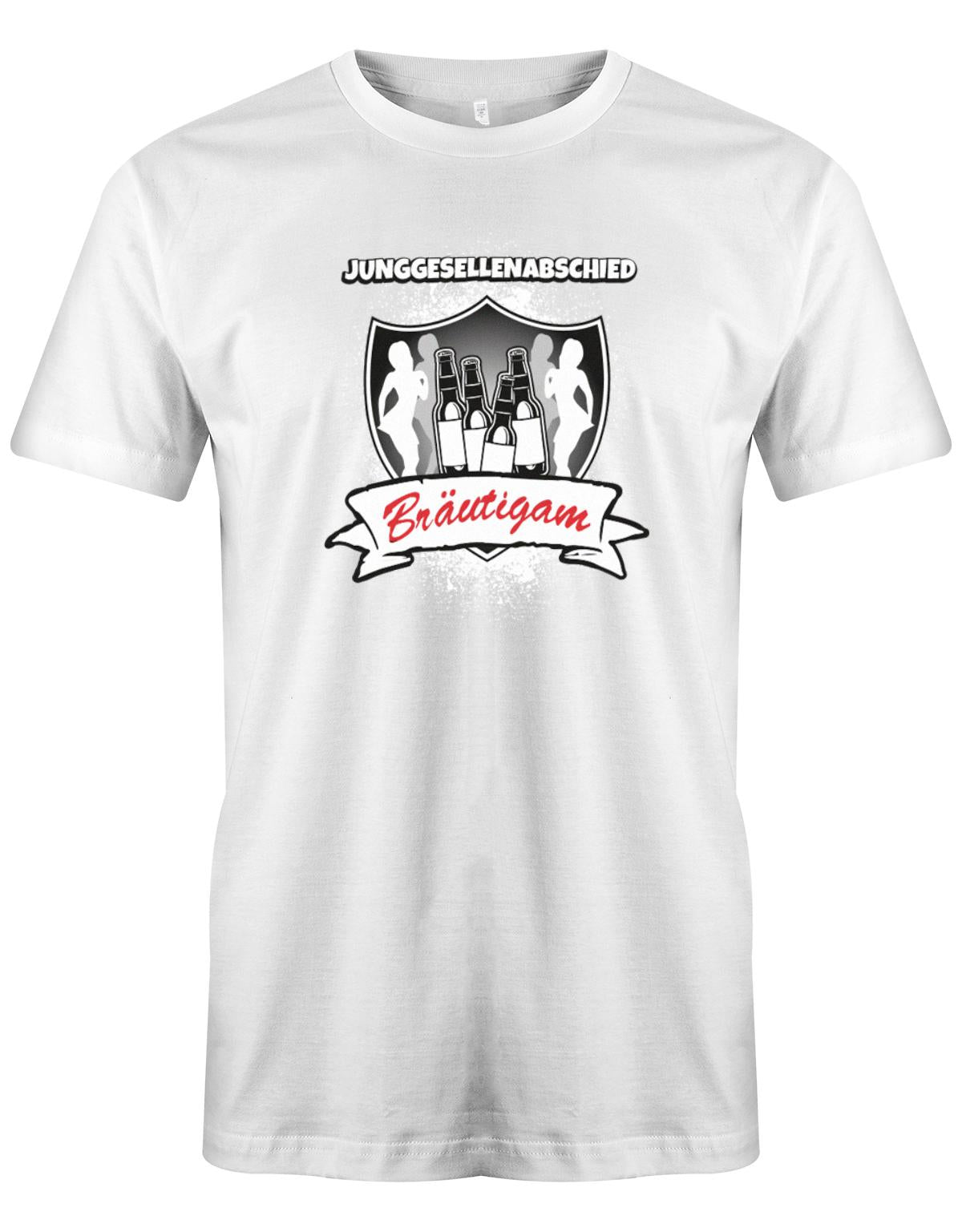 Junggesellenabschied-Br-utigam-Herren-Shirt-Weiss