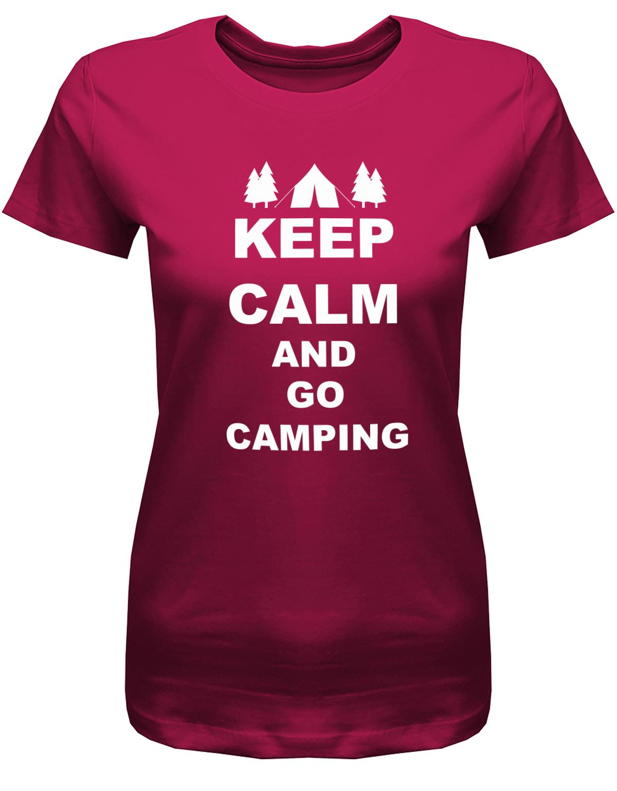 Keep-Calm-and-Go-Camping-Damen-Shirt-sorbet
