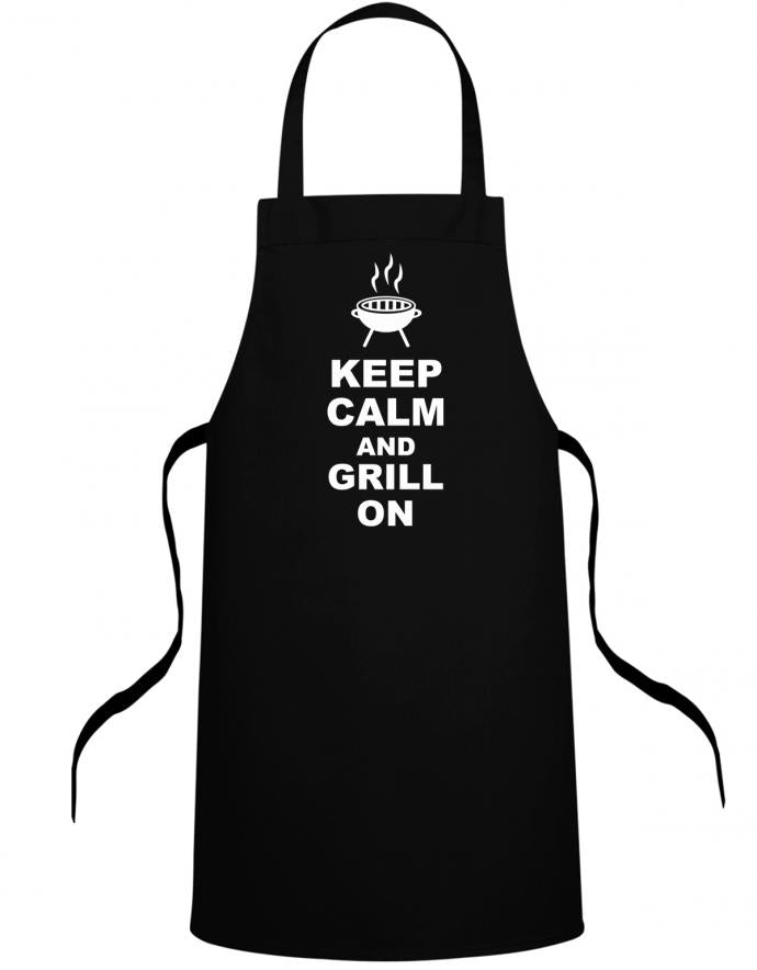 Keep Calm and grill on - Grillschürze