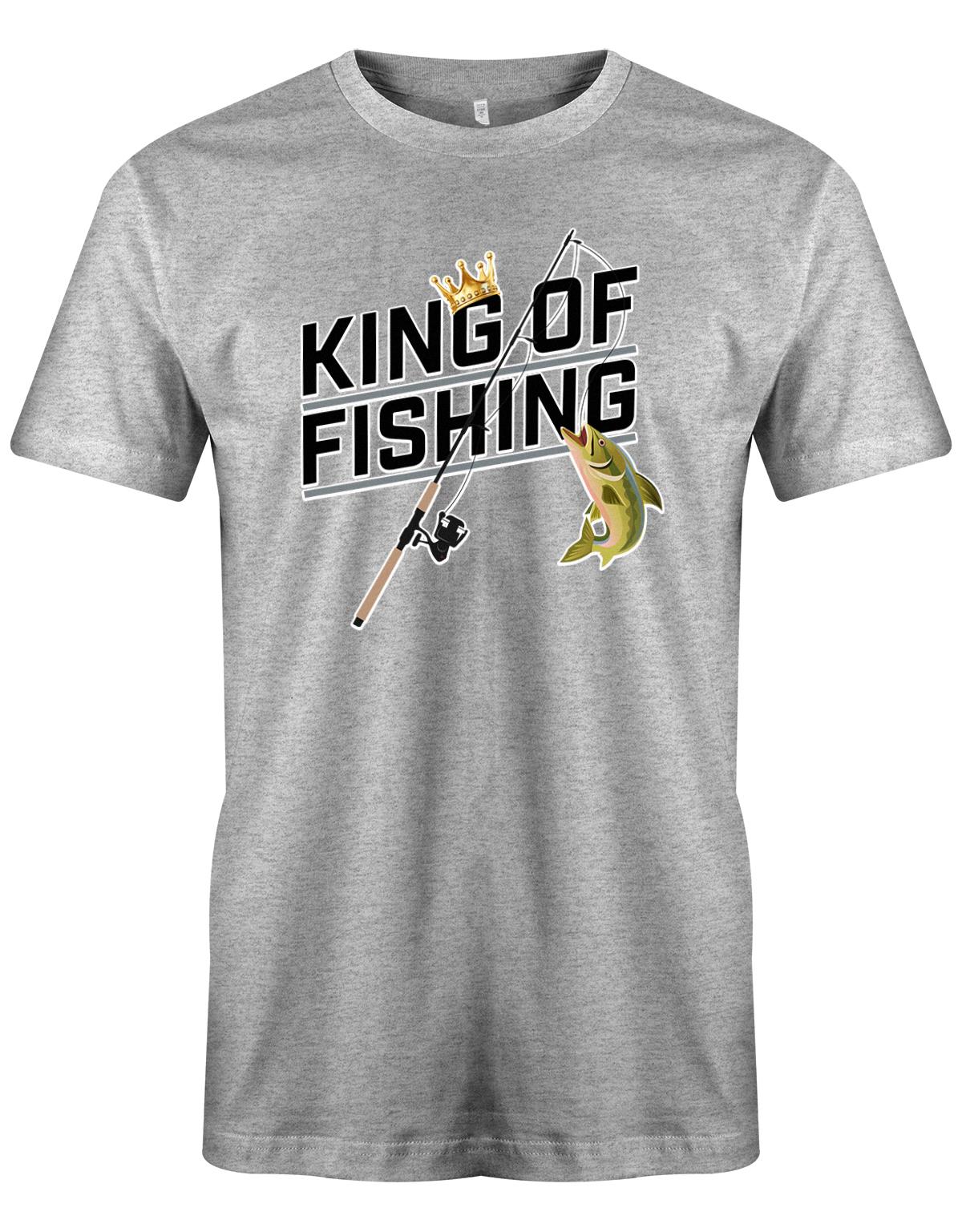 King-of-Fishing-Herren-Shirt-Grau