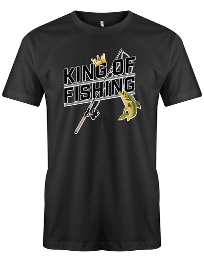 King-of-Fishing-Herren-Shirt-Schwarz