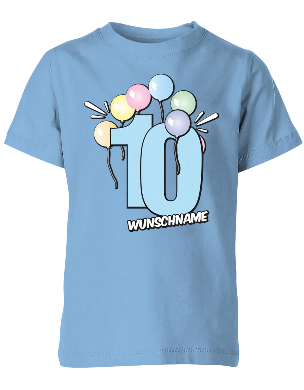 Luftballons-pastell-10-geburtstag-wunschname-kinder-shirt-hellblau