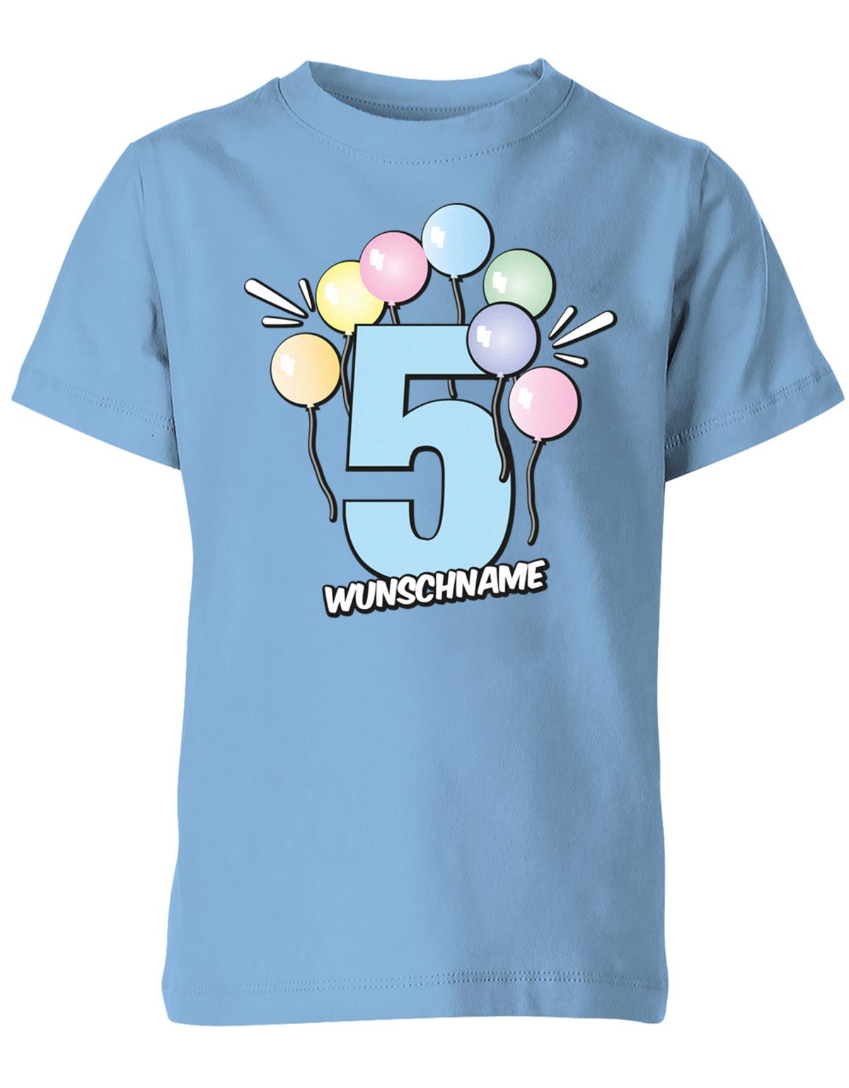 Luftballons-pastell-5-geburtstag-wunschname-kinder-shirt-hellblau