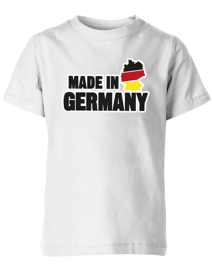 Made in Germany - WM EM - Deutschland Fan - Kinder T-Shirt