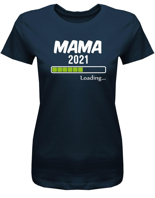 Mama-2021-Loading-Damen-Shirt-Navy