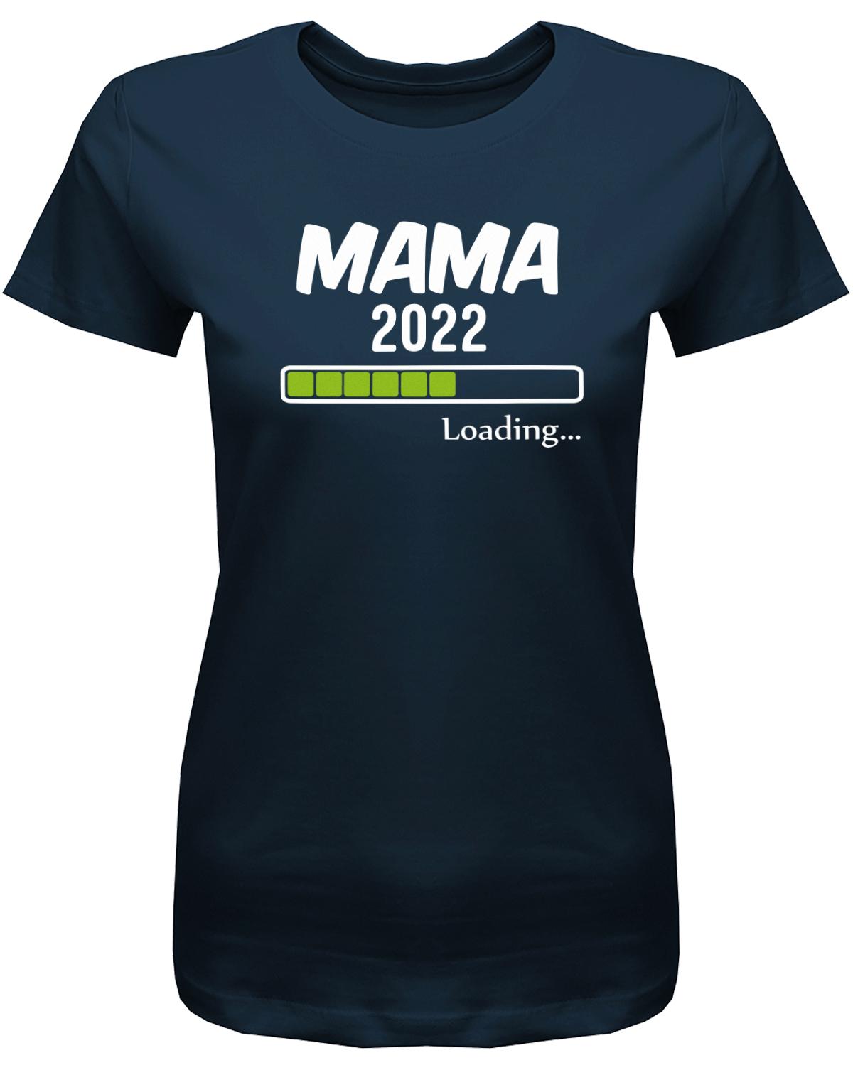 Mama-2022-Loading-Damen-Shirt-Navy