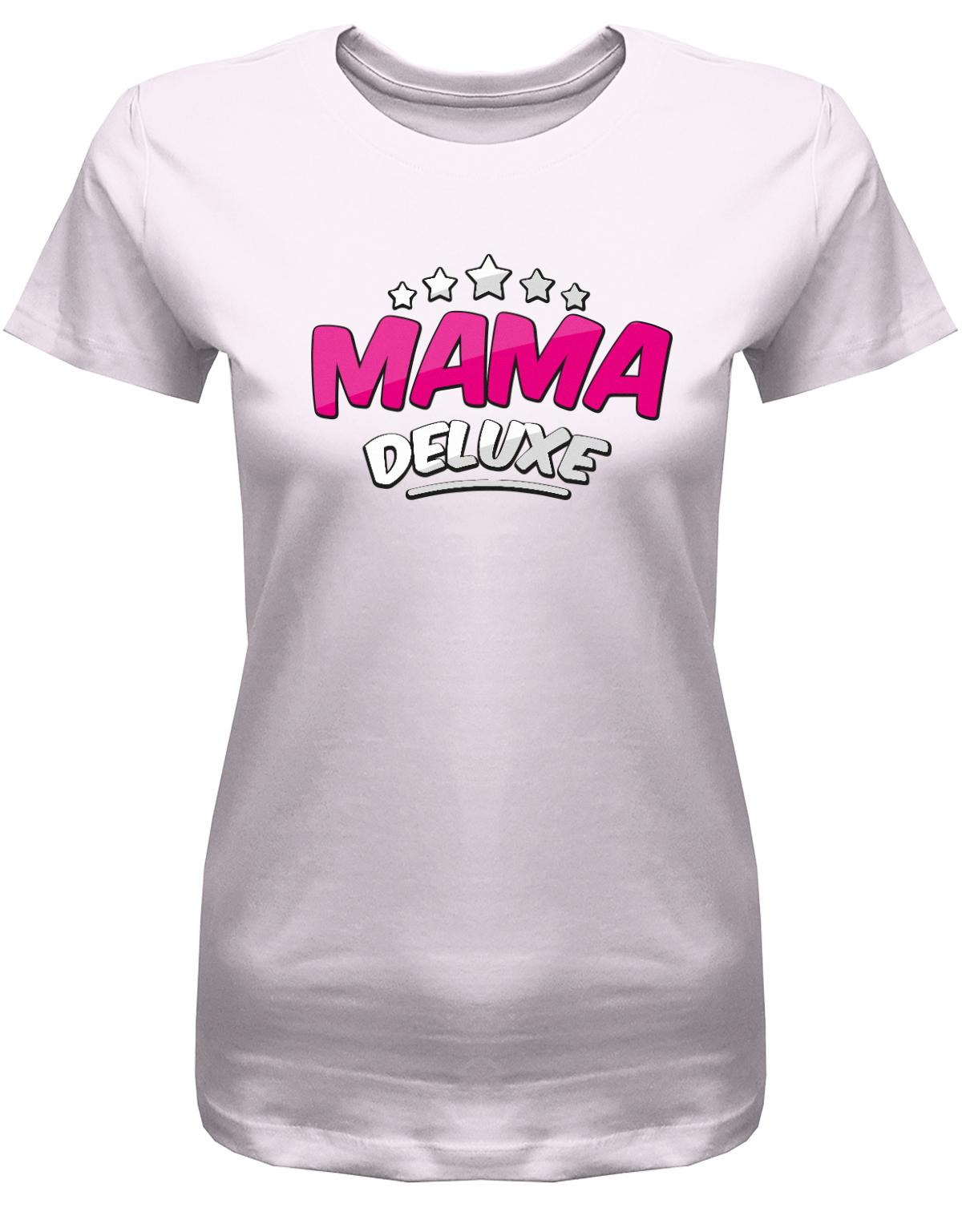 Mama-Deluxe-5-Sterne-Damen-Shirt-Rosa