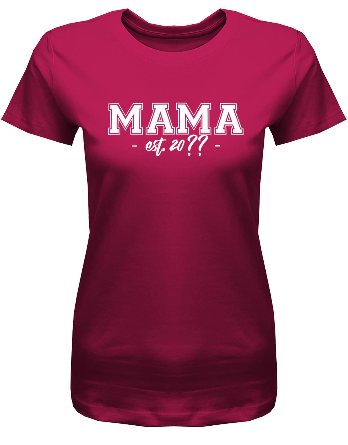 Mama-est-Wunschjahr-Damen-Shirt-Sorbet