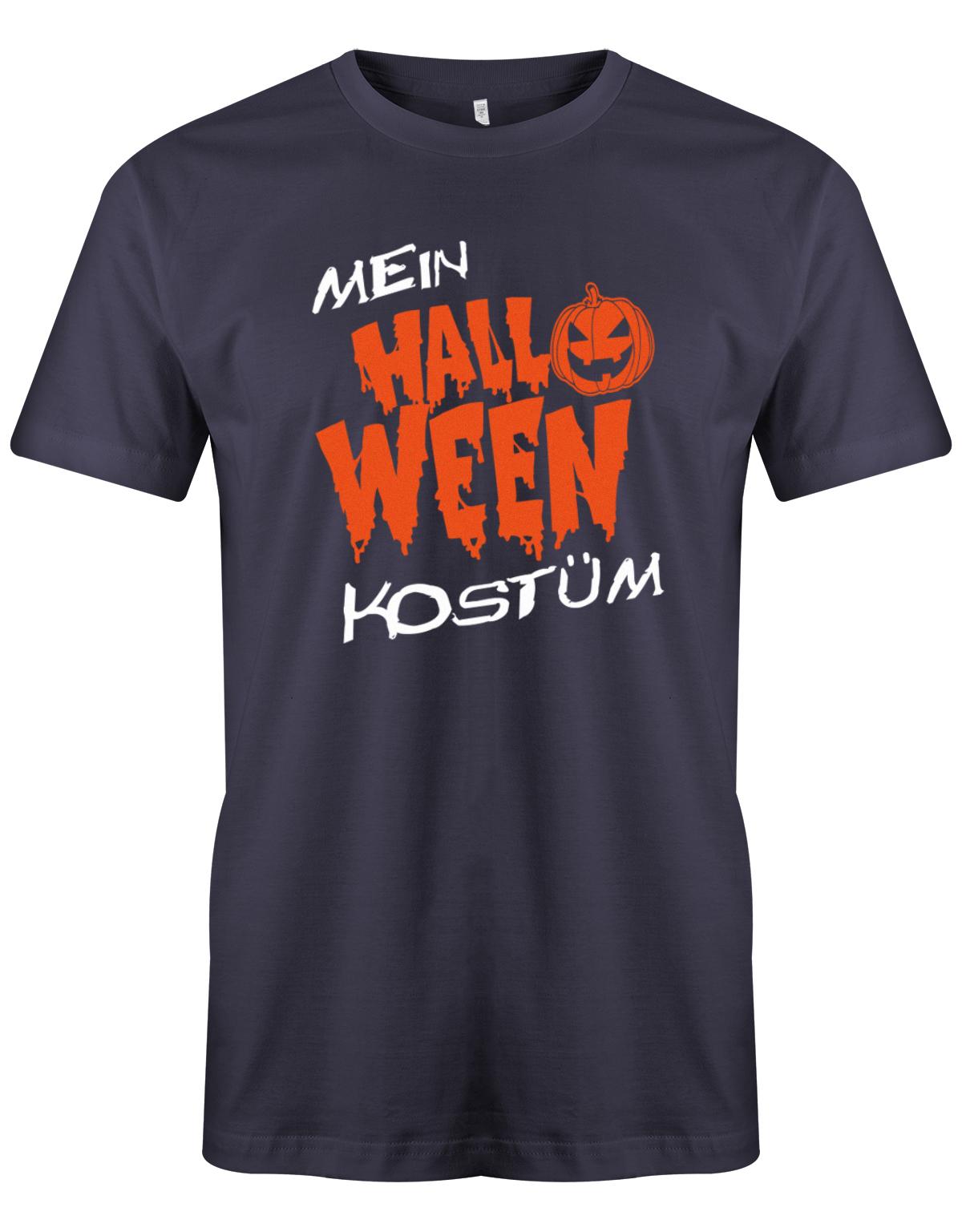 Mein-Halloween-Kost-m-Herren-Shirt-Navy