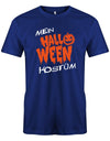 Mein-Halloween-Kost-m-Herren-Shirt-Royalblau