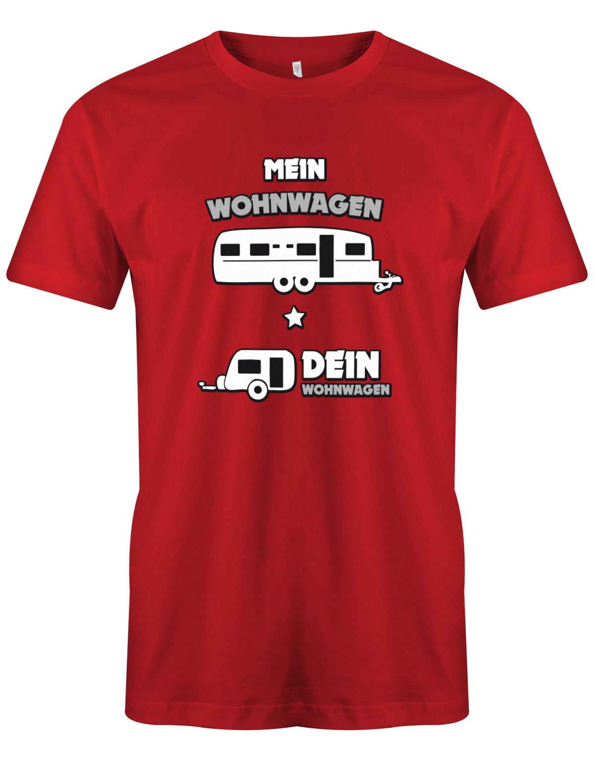 Mein-Wohnwagen-Dein-Wohnwagen-herren-Camper-Shirt-Rot