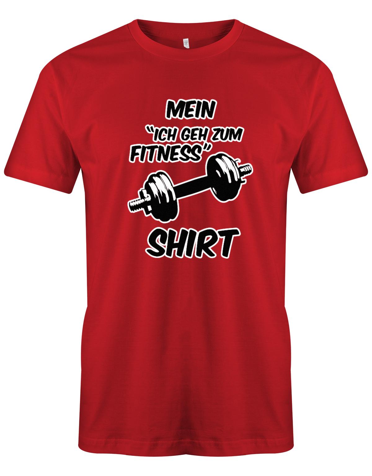 Mein-ich-geh-zum-Fitness-Shirt-Herren-rot