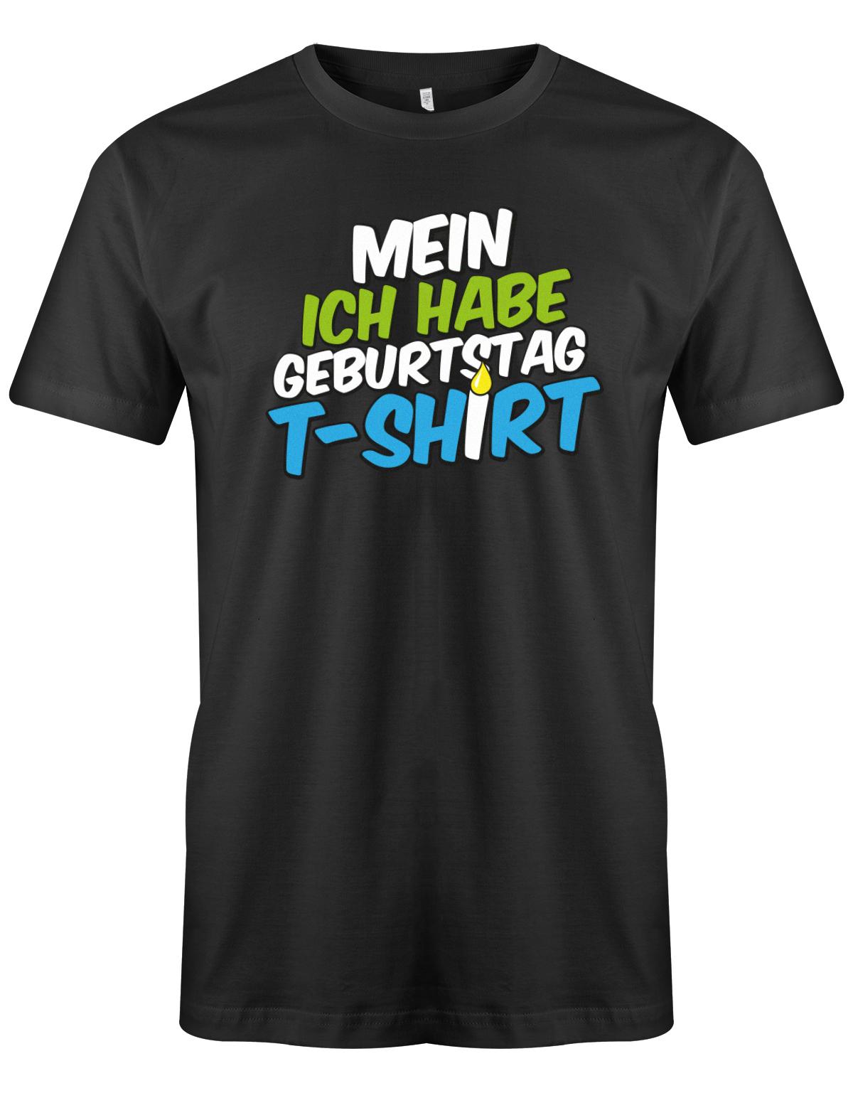 Mein-ich-habe-Geburtstag-t-Shirt-Herren-SChwarz