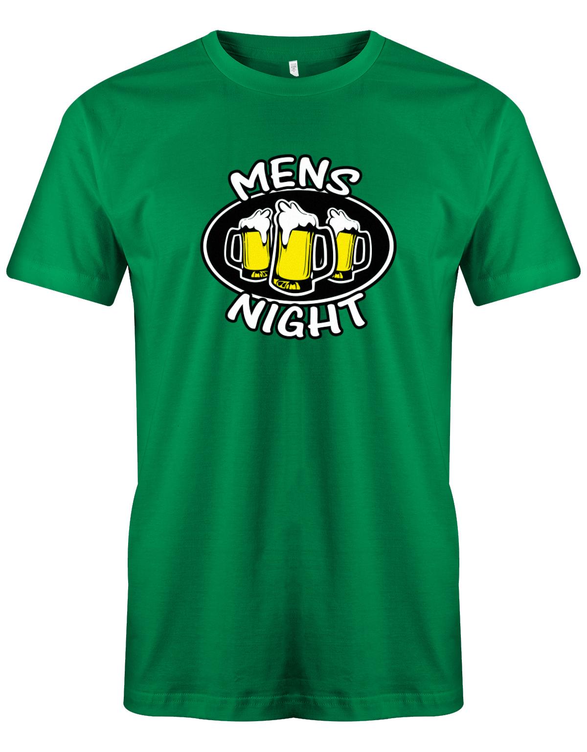 Mens-Night-Bier-Herren-Shirt-Gr-n