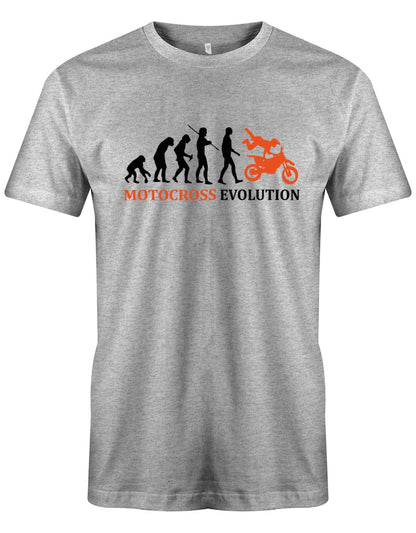 Motocross-Evolution-Herren-Shirt-Grau