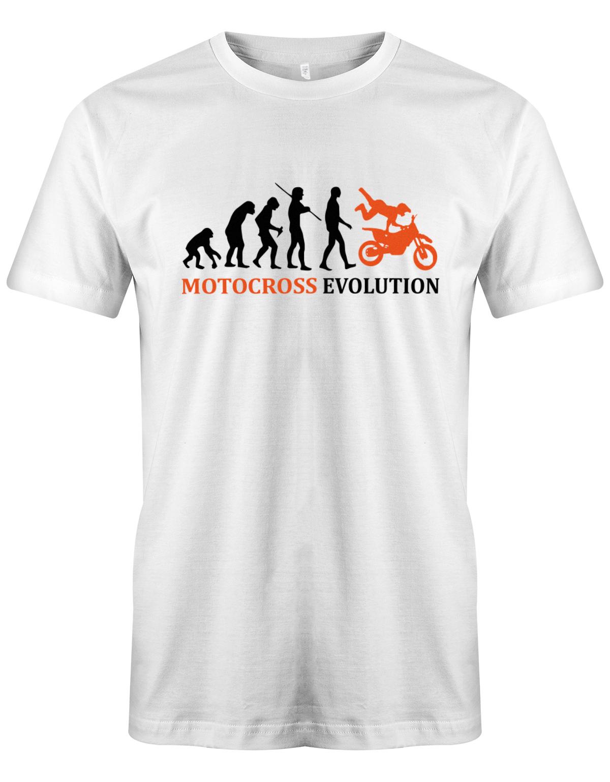 T-shirt Evolution Moto cross