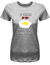 My-English-is-not-the-yellow-from-the-egg-Damen-Shirt-Grau