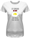 My-English-is-not-the-yellow-from-the-egg-Damen-Shirt-Weiss