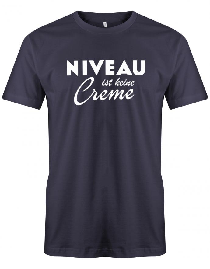 Niveau-ist-keine-Creme-Herren-Shirt-Navy