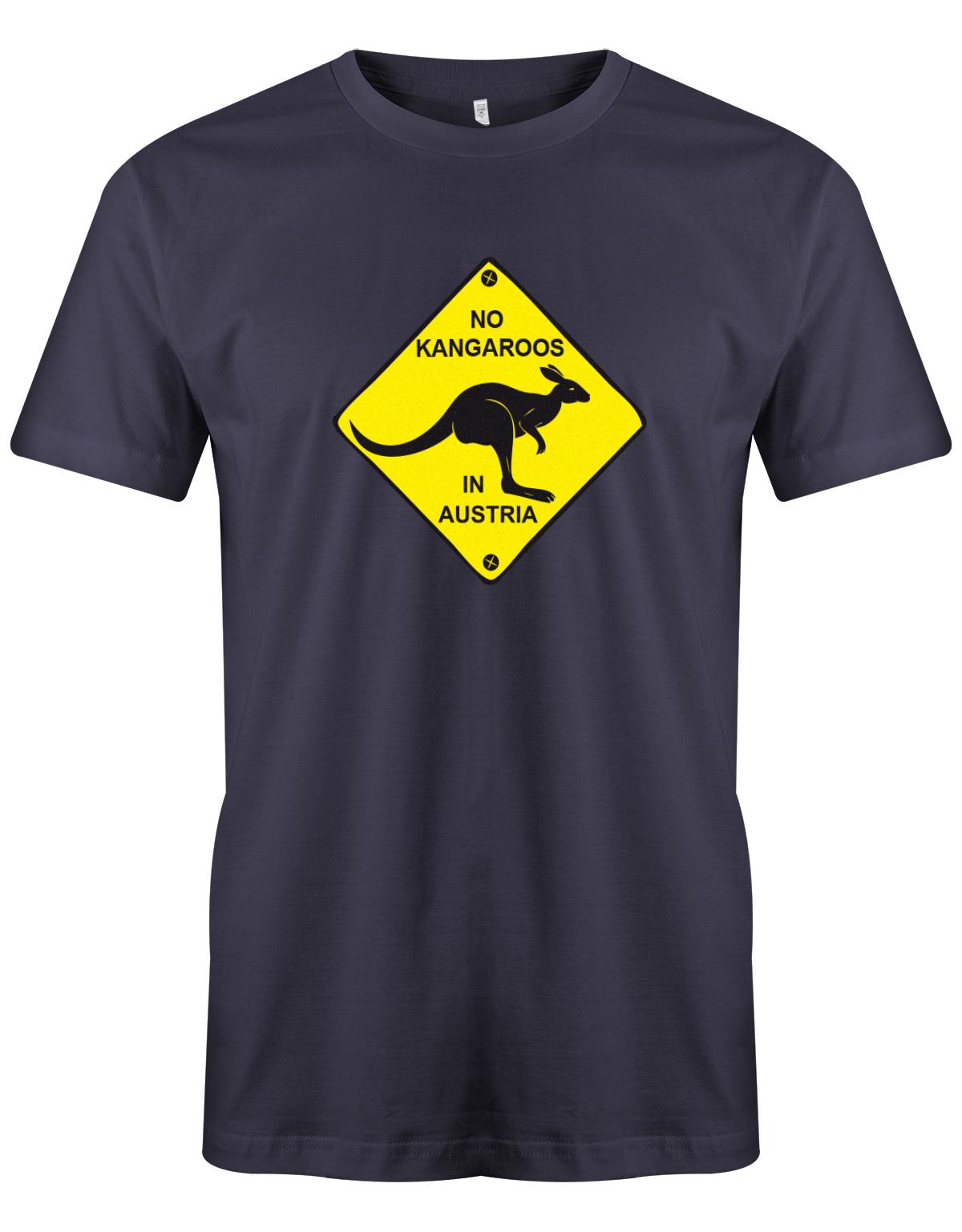 No-Kangaroos-in-Austria-Herren-Shirt-Navy