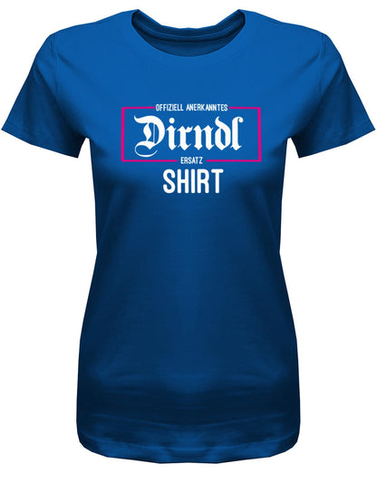 Offiziell-anerkanntes-Dirndl-Ersatz-shirt-Damen-Royalblau
