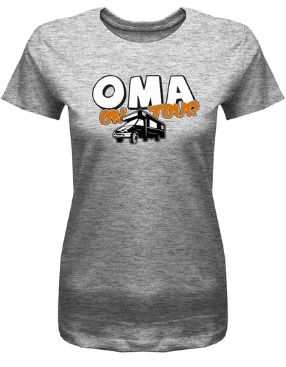 Oma-on-Tour-Camping-Damen-Shirt-grau