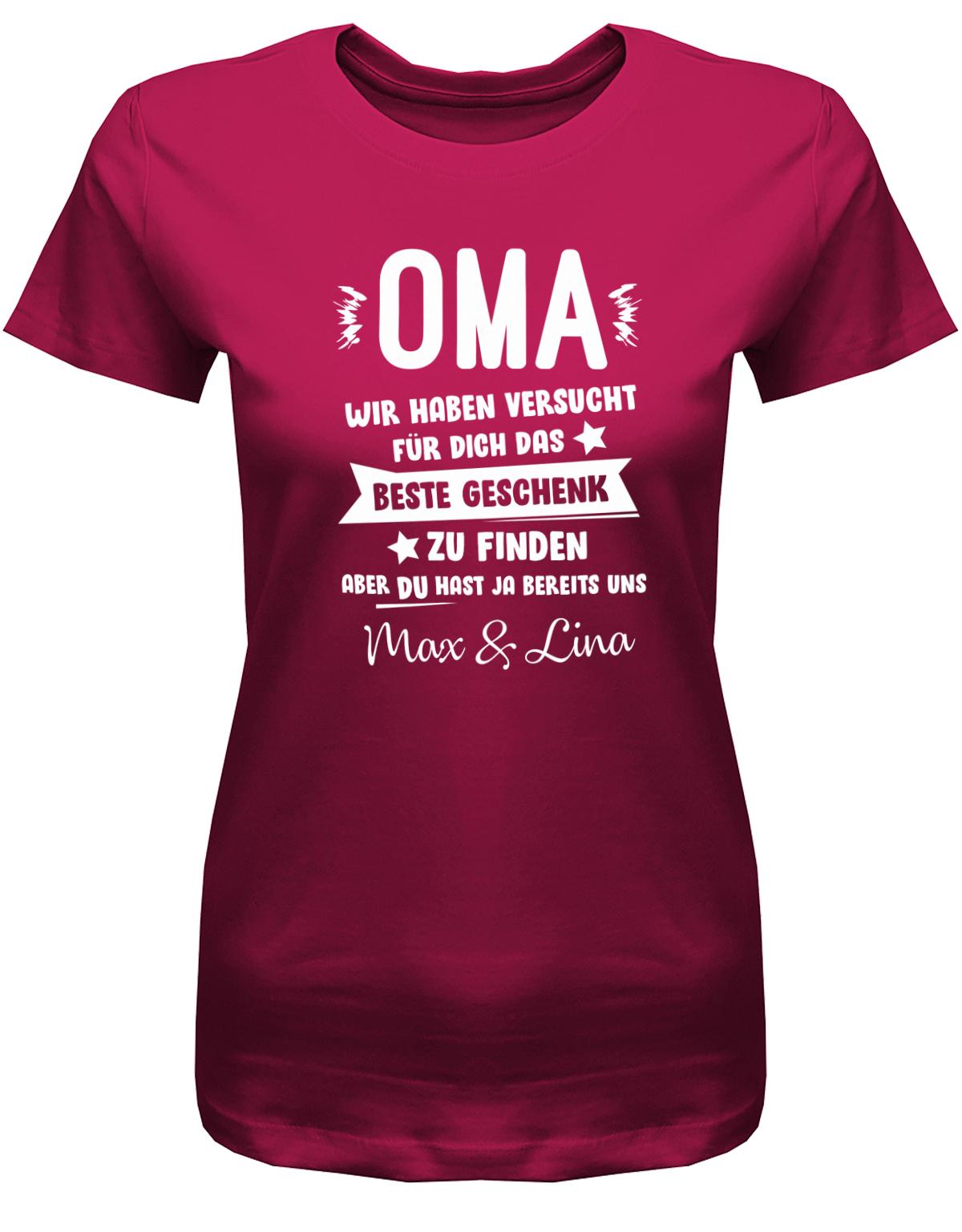 Oma-wir-haben-versucht-das-beste-Geschenk-zu-finden-Hast-ja-bereits-uns-Oma-Shirt-Sorbet