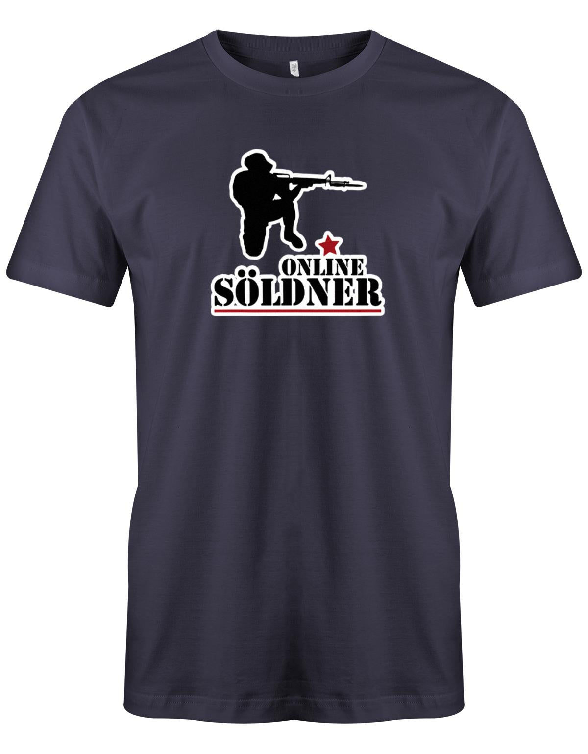 Online-S-ldner-Herren-Gamer-COD-Shirt-Navy