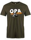 Camper Camping T-shirt für den Mann - Opa on Tour Army